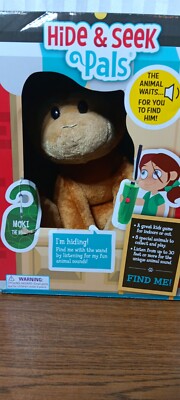 Hide & Seek Pals MOKI the MONKEY Plush w/ Seeker Wand New In Box!