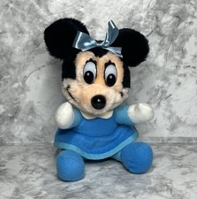 VTG Disney Mickey's Christmas Carol Minnie Mouse 8" Plush Stuffed Animal