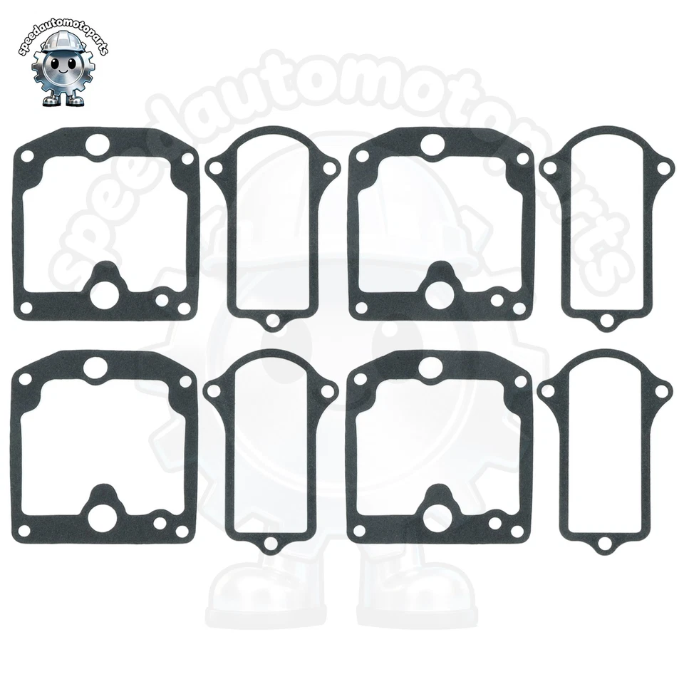 4PCS Carburetor Diaphragm Float Repair Kit for Suzuki GS550 GS550E 1977-1979-US Foto 2 de 4