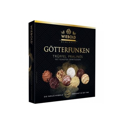 WIEBOLD Gotterfunken praline truffles 1 box -Made in Germany-FREE SHIPPING