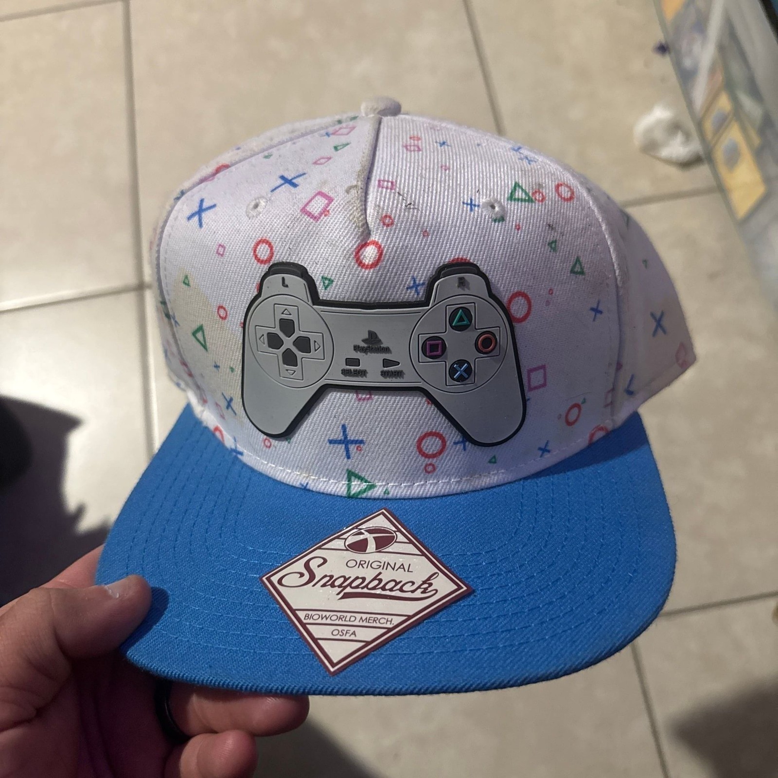 Sony Playstation Controller Logo Hat Cap Adjustab… - image 2