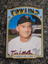 2021 Topps Heritage 1972 Die-Cuts #72DC-5 Harmon Killebrew Minnesota Twins