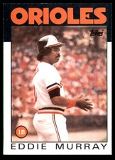 Eddie Murray 1986 Topps #30 Orioles MLB READ FREE SHIPPING AutographDen