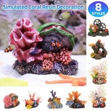 Aquarium Resin Coral Decorations for Fish Tank Marine Simulation Micro Landscape