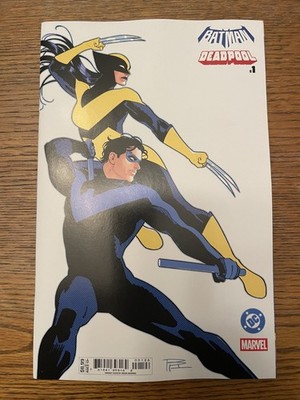 DC MARVEL BATMAN DEADPOOL #1 CVR O BRUNO REDONDO NIGHTWING X-23 VARIANT