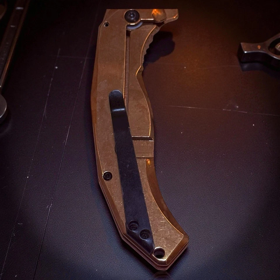 Skallywag Tactical Pirates Folding Knife Iron Jaw EDC Survival Protection Blade - Image 4 of 4