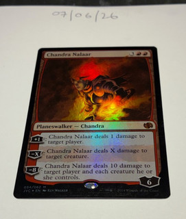 Magic the Gathering MTG Chandra Nalaar x1 Mythic FOIL Karte NM/M Anthology