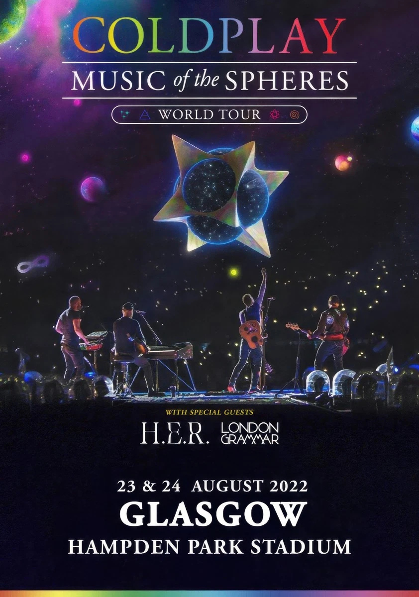 coldplay poster products for sale | eBay