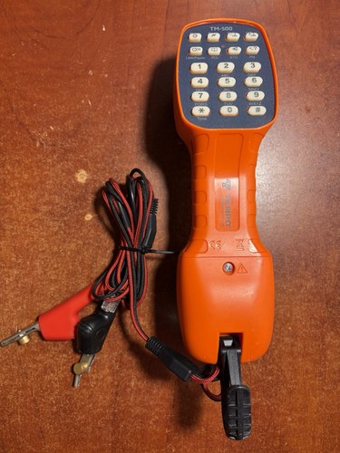 Tempo TM-500 Tele-Mate Telephone Test Set Butt Set DSL Safe