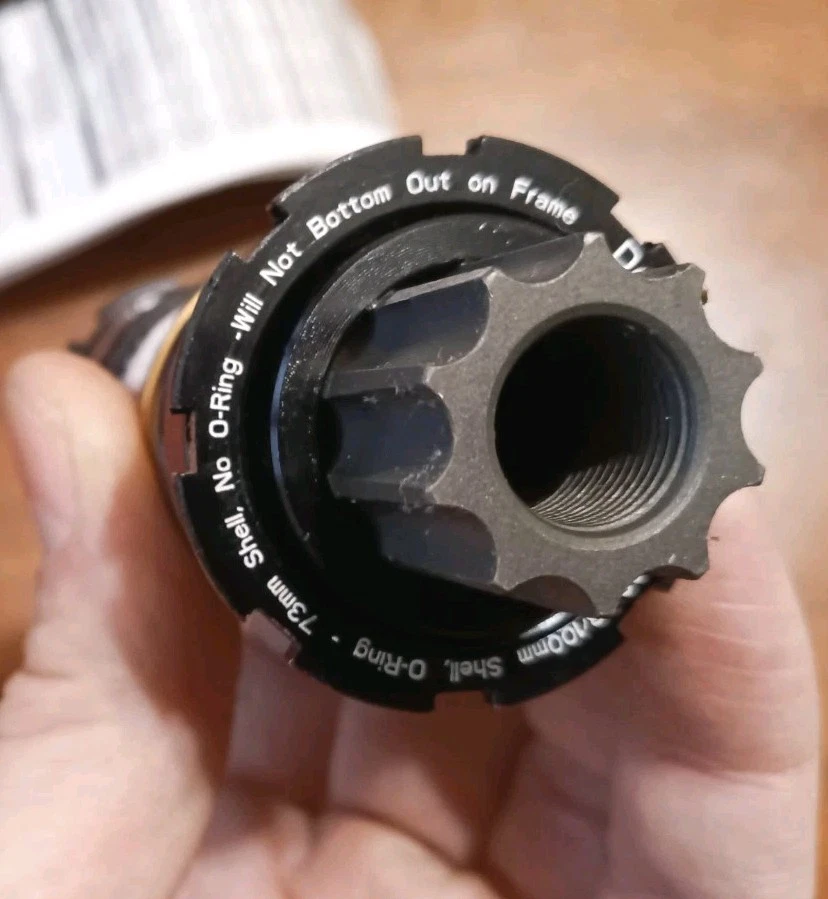 Nuevo de Lote Antiguo Truvativ Gigapipe Team DH 73 X 128 Foto 4 de 4