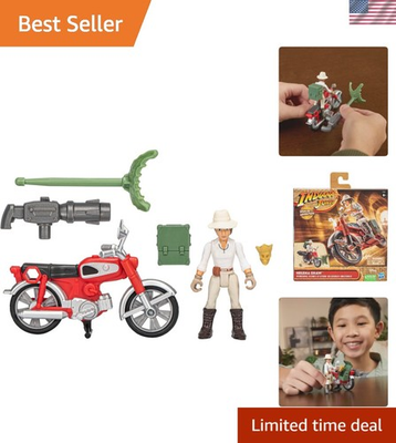 #ad Helena Shaw Mini Action Figure with Motorcycle and Accessories 2.5 Inch $8.99