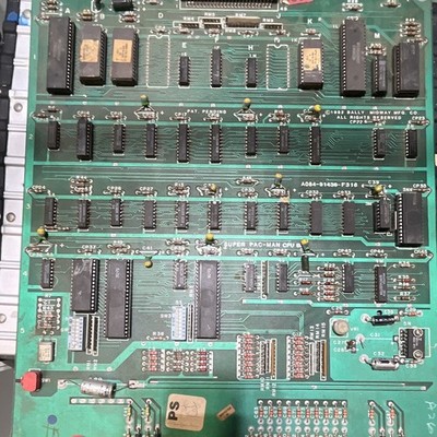 Bally Midway Super Pac-Man CPU Arcade PCB Circuit Board A084-91436-F316 1982