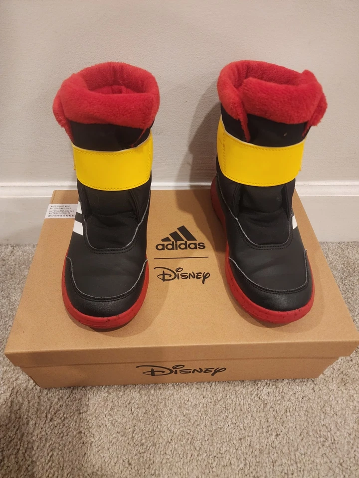 Adidas Waterproof Winter Boots For Kids Size 2 1/2 - Image 2 of 4
