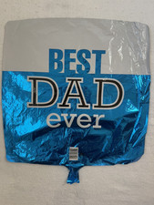 Best Dad Ever Father's Day foil/Mylar balloon