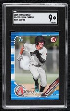 2019 Bowman Draft Blue 113/150 Corbin Carroll #BD-125 SGC 9 MINT