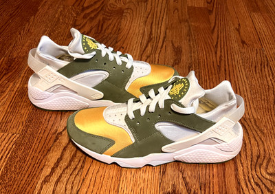 Nike Air Huarache ''Stussy'' Dark Olive - Brand New with Box, Size 7.5