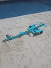Vintage 1960s Turquoise Tonka Boat Trailer