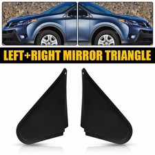 Left Right Mirror Corner Molding Pillar Fender Trim For Toyota Rav4 2013-2018 Left Right Mirror Corner Molding Pillar Fender Trim For Toyota Rav4 2013-2018