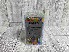 Vintage 4-Aces Plastic Pics Cocktails & Hor D' Oeuvres. “A Party’s Best Friend”