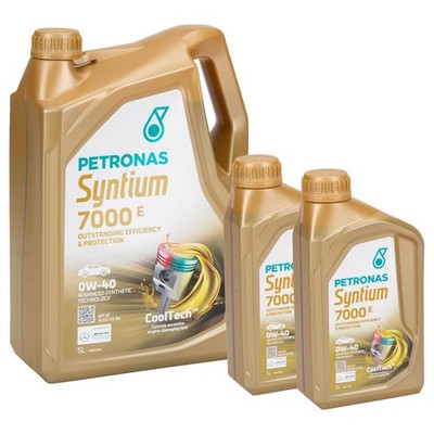 7L PETRONAS Syntium 7000 E 0W-40 Motoröl Öl BMW LL-01 MB 229.5 VW 502/505.00