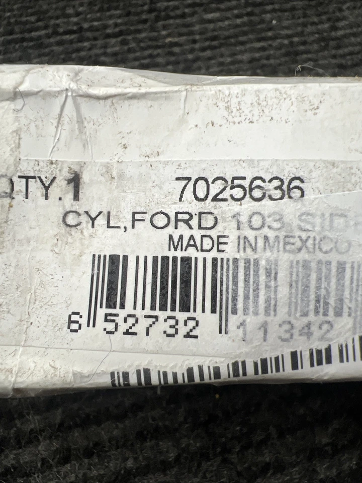 Cilindro de bloqueo de repuesto Bolt 7025636 para corte lateral Ford/Lincoln/Land Rover Foto 4 de 4