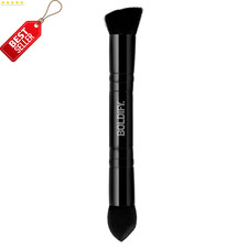 Dual Ended Hairline Powder Brush Sponge Tip Root Touch Up Makeup Brush - US