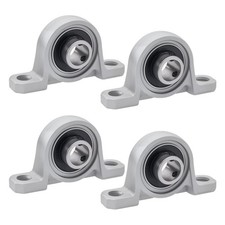 4 Stück Gehäuselager Vertikale Stehlager Lagerbock Kugellager Lagerbock Welle...