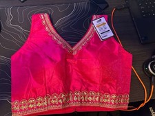 New Women's Saree Blouse Readymade Indian Designer Stitched Crop Top Choli