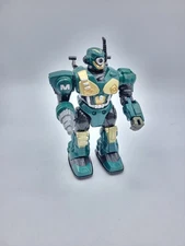 Cybotronix MARS BLACK Revo Walking Robot 7" Motorized Attack Robo Squad