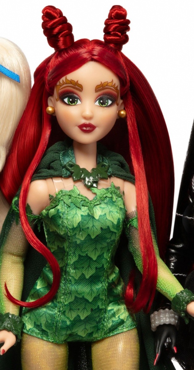 最終価格☆WITH DOLL IVY フルセット DOLL SET New In Hand Jakks Pacific DC Super-Villains POISON IVY