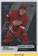 2023-24 Upper Deck Ovation Rookies Shimmer Simon Edvinsson #139 READ 0hc9