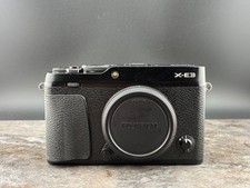 Fujifilm X-E3 24mp Mirrorless Digital Camera Black fair 0125