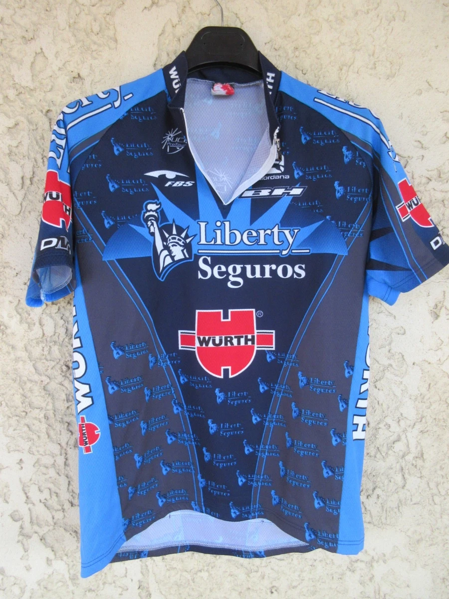 Maillot Cycliste LIBERTY SEGUROS - Tour 2004 - Alberto Contador - Taille 5 - Occasion