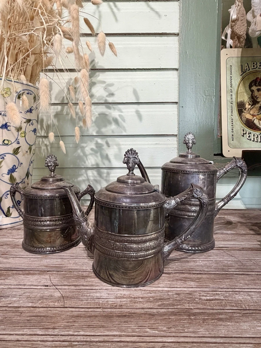 Pairpoint Silver In Antique Us Silver-Plated Teapots, Coffee Pots