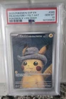 Pokemon Pikachu with Grey Felt Hat Van Gogh Full Art Promo SVP EN 085 PSA 10