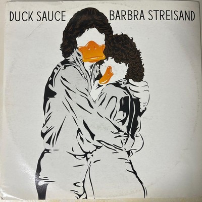 Duck Sauce Barbra Streisand Vinyl Record 2010 House Disco Slightly Worn