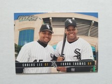 2003 Donruss Studio #193 Carlos Lee / Frank Thomas