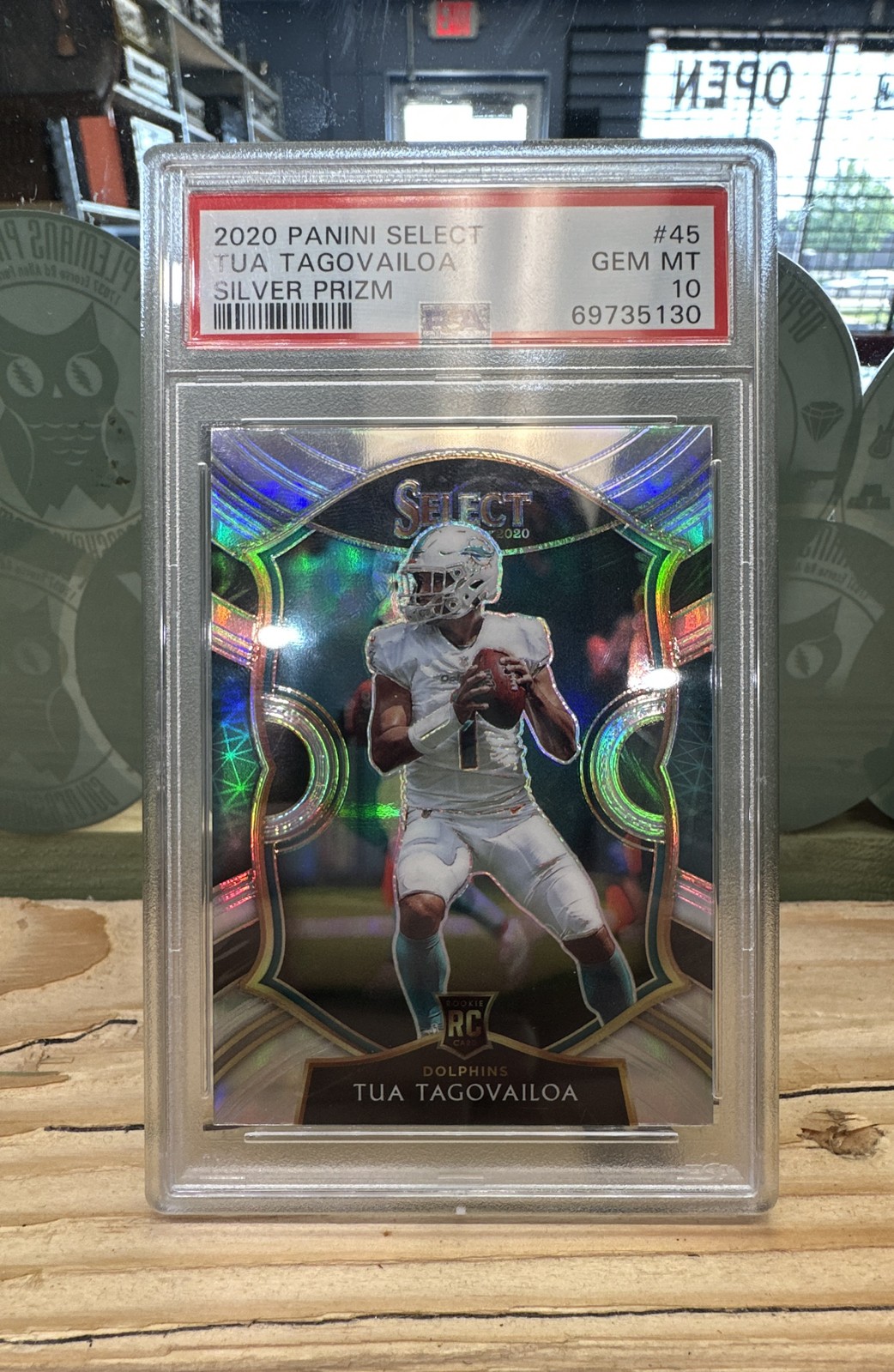 Tua Tagovailoa Panini Select #45 Silver