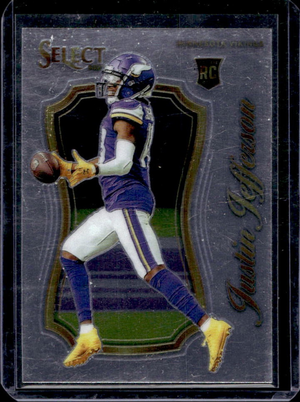 2020 Select Justin Jefferson Certified Rookies RC Rookie #SCR-9 Vikings