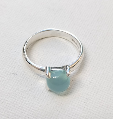 Tiffany & Co. Tiffany & Co. Paloma Picasso Sugar Stacks Blue Aqua Chalcedon