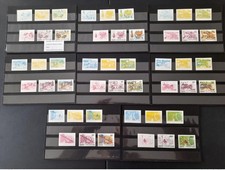 Ruanda 1985 COB 1232-1239 Farbproben ND Nahrungsmittel Huhn Kuh