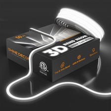 3d Led Neon Rope Lights Ac 120v Top Side Bend 400lm Dotless Driverless Ip... 3d Led Neon Rope Lights Ac 120v Top Side Bend 400lm Dotless Driverless Ip...