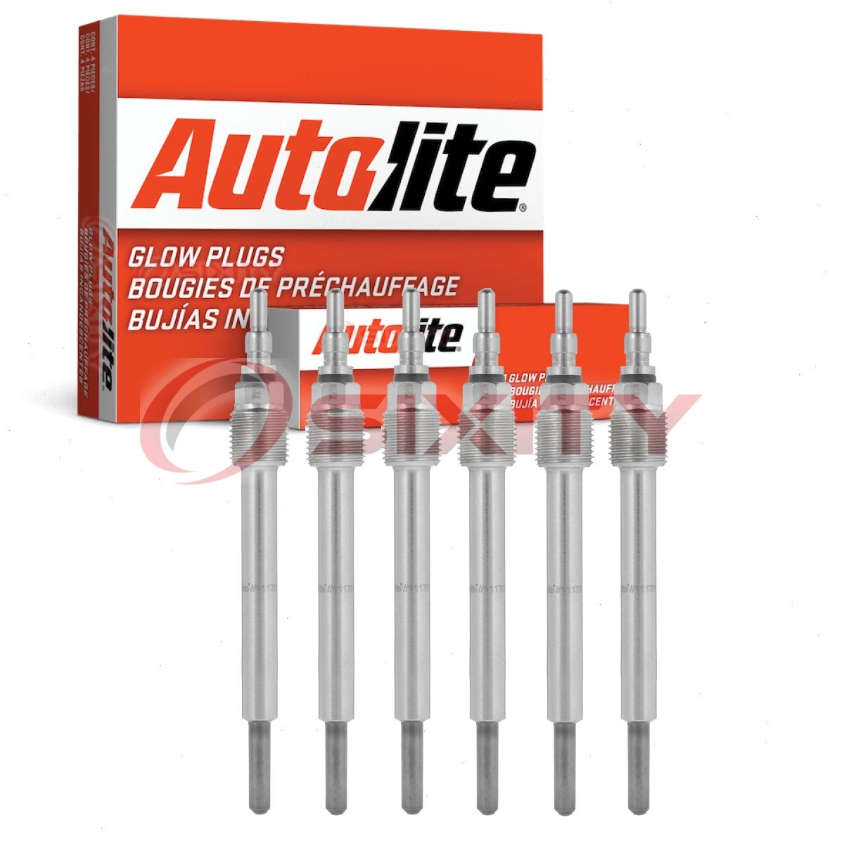 6 pc Autolite 1117 Diesel Glow Plugs for ZD-13 W225T3 97190 5612561 194 zi