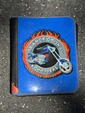 Reliure 3 anneaux Orange County Choppers 2003 sous licence d'occasion - vintage Y2K