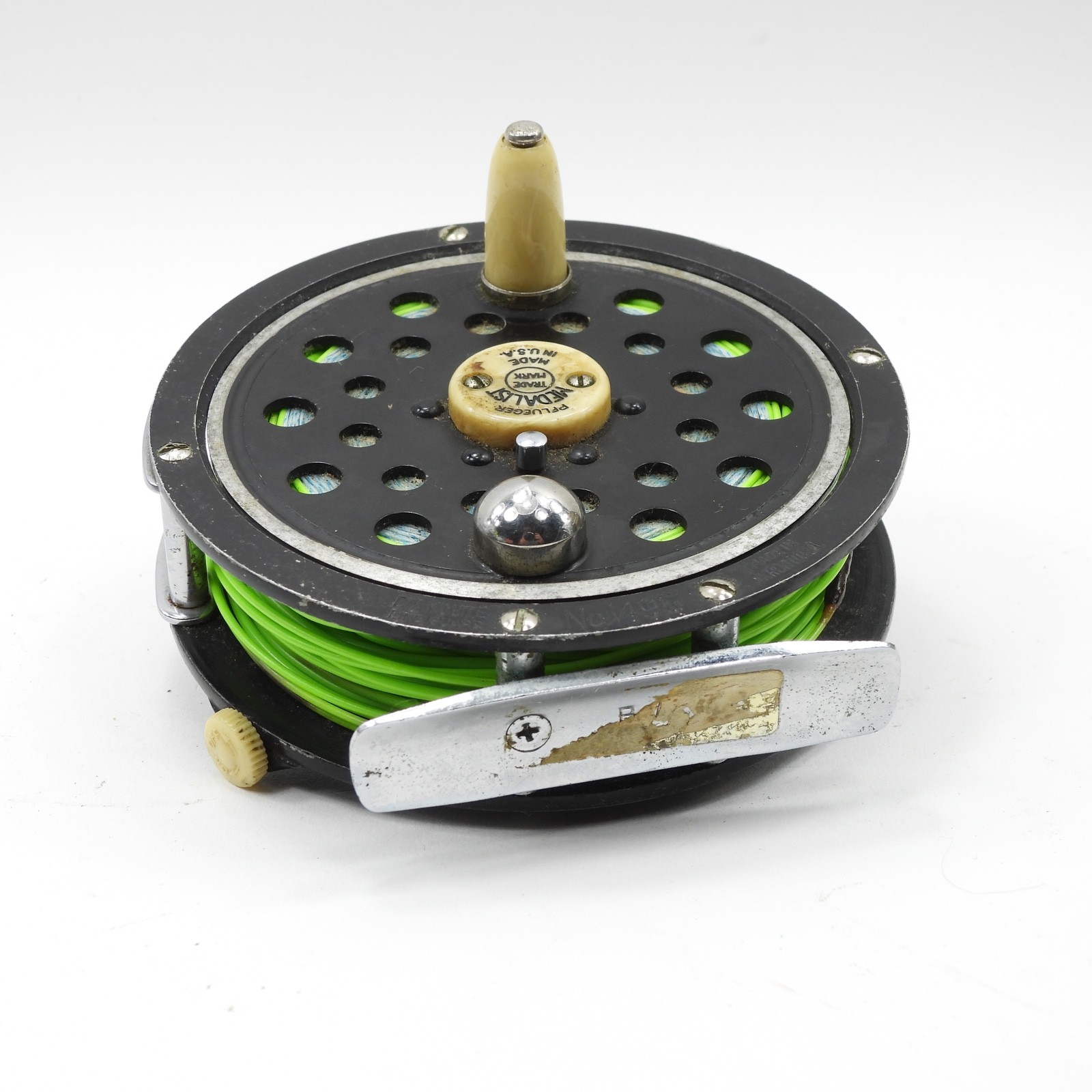 Pflueger Medalist 1495 Fly Fishing Reel. Made in USA. RHW.