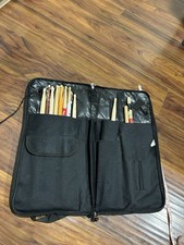 Large Hohner Drum Stick Bag with Drum Sticks, Used, Flaws