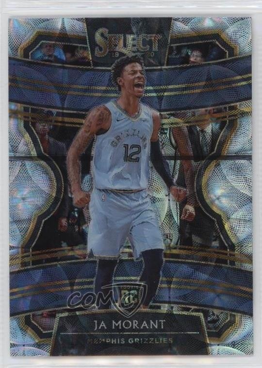 2019-20 Panini Select Concourse Scope Prizm Ja Morant #72 zy6