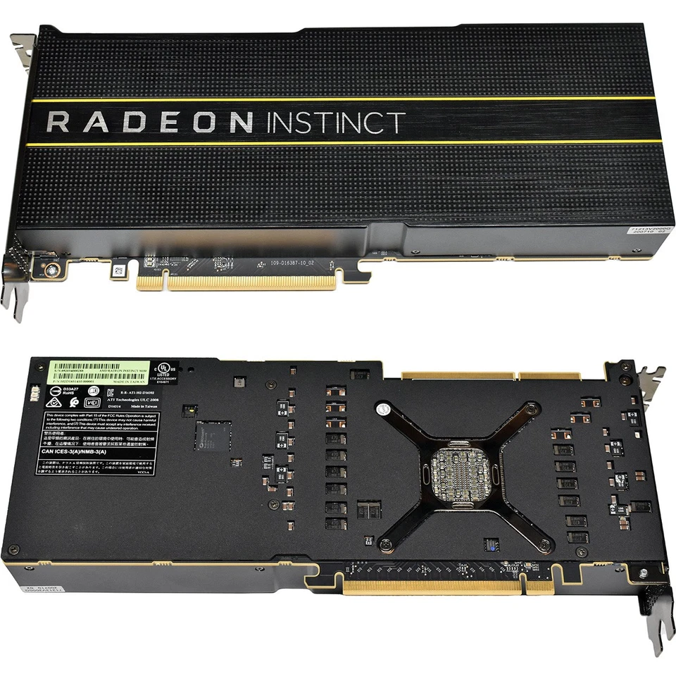 AMD Radeon Instinct MI50 Vega 20 32GB HBM2 -AI HPC GPU PCIe 4.0 MPN:102D1631711  - Image 4 of 4