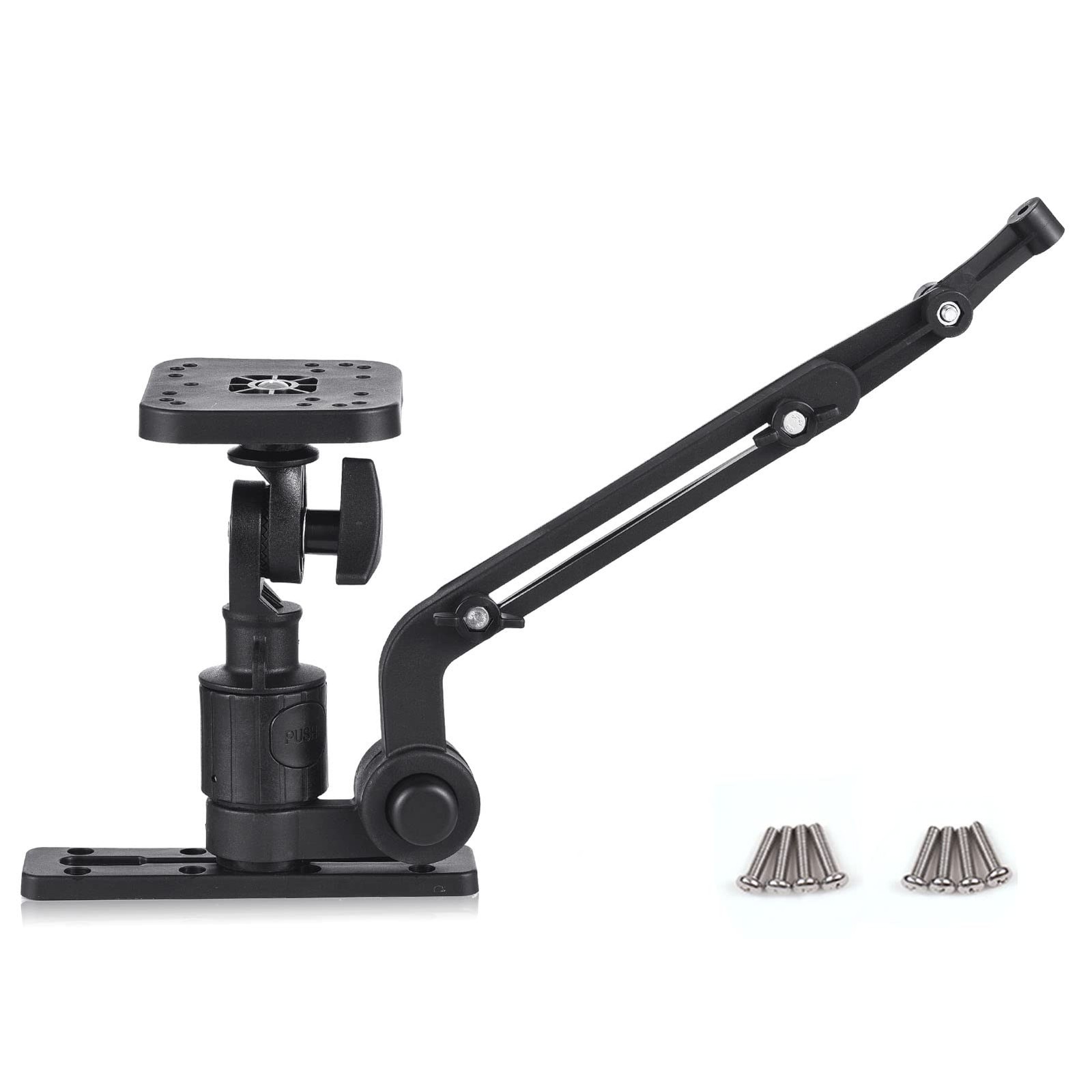 Fish Finder Mounting Plate Kayak Boat Transducer Mounting Ar