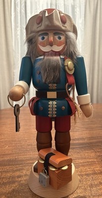 Straco German 15  Nutcracker 'Pirate , Erzgebirge, Germany